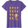 image:imageSanrio Monkichi Zodiac Tee Shirt TShirtPurple Heather