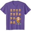 image:imageSanrio Monkichi Zodiac Tee Shirt TShirtPurple Heather