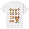 image:imageSanrio Monkichi Zodiac Tee Shirt TShirtWhite