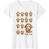image:imageSanrio Monkichi Zodiac Tee Shirt TShirtWhite