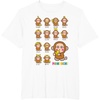 image:imageSanrio Monkichi Zodiac Tee Shirt TShirtWhite