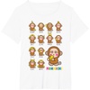 image:imageSanrio Monkichi Zodiac Tee Shirt TShirtWhite