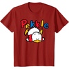 image:imageSanrio Pekkle Backside Logo Tee Shirt TShirtCranberry Red