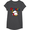 image:imageSanrio Pekkle Backside Logo Tee Shirt TShirtDark Heather Grey