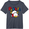 image:imageSanrio Pekkle Backside Logo Tee Shirt TShirtHeather Blue