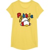 image:imageSanrio Pekkle Backside Logo Tee Shirt TShirtLemon Yellow