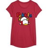 image:imageSanrio Pekkle Backside Logo Tee Shirt TShirtRed Heather