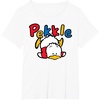 image:imageSanrio Pekkle Backside Logo Tee Shirt TShirtWhite