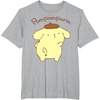 image:imageSanrio Pompompurin Backside Logo Tee Shirt TShirtHeather Grey