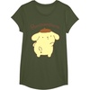 image:imageSanrio Pompompurin Backside Logo Tee Shirt TShirtOlive Green