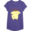 image:imageSanrio Pompompurin Backside Logo Tee Shirt TShirtPurple Heather