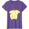image:imageSanrio Pompompurin Backside Logo Tee Shirt TShirtPurple Heather