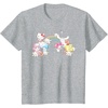 image:imageSanrio Spring Hello Kitty Little Twin Stars My Melody Purin TShirtHeather Grey