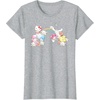 image:imageSanrio Spring Hello Kitty Little Twin Stars My Melody Purin TShirtHeather Grey