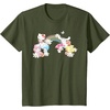 image:imageSanrio Spring Hello Kitty Little Twin Stars My Melody Purin TShirtOlive Green