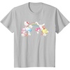 image:imageSanrio Spring Hello Kitty Little Twin Stars My Melody Purin TShirtSilver Grey