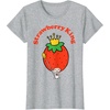 image:imageSanrio Strawberry King Classic Tee Shirt TShirtHeather Grey