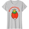 image:imageSanrio Strawberry King Classic Tee Shirt TShirtSilver Grey