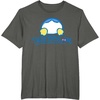 image:imageSanrio Tuxedosam Backside Logo Tee Shirt TShirtAsphalt Grey