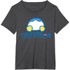 image:imageSanrio Tuxedosam Backside Logo Tee Shirt TShirtDark Heather Grey