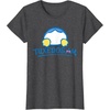 image:imageSanrio Tuxedosam Backside Logo Tee Shirt TShirtDark Heather Grey
