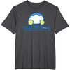 image:imageSanrio Tuxedosam Backside Logo Tee Shirt TShirtDark Heather Grey