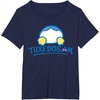image:imageSanrio Tuxedosam Backside Logo Tee Shirt TShirtNavy Blue