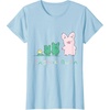 image:imageSanrio Zashikibuta Cheerful Pig Tee Shirt TShirtBaby Blue