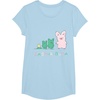 image:imageSanrio Zashikibuta Cheerful Pig Tee Shirt TShirtBaby Blue