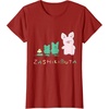 image:imageSanrio Zashikibuta Cheerful Pig Tee Shirt TShirtCranberry Red