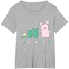 image:imageSanrio Zashikibuta Cheerful Pig Tee Shirt TShirtHeather Grey