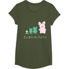 image:imageSanrio Zashikibuta Cheerful Pig Tee Shirt TShirtOlive Green
