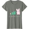 image:imageSanrio Zashikibuta Cheerful Pig Tee Shirt TShirtOlive Heather