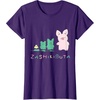 image:imageSanrio Zashikibuta Cheerful Pig Tee Shirt TShirtPurple