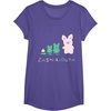 image:imageSanrio Zashikibuta Cheerful Pig Tee Shirt TShirtPurple Heather