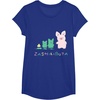 image:imageSanrio Zashikibuta Cheerful Pig Tee Shirt TShirtRoyal Blue