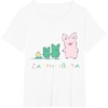 image:imageSanrio Zashikibuta Cheerful Pig Tee Shirt TShirtWhite