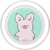 image:imageSanrio Zashikibuta the Pig PopSockets Adhesive PopGripMagnetic PopGrip
