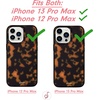 image:imageSonix x Sanrio Case for iPhone 12  iPhone 12 Pro  Compatible with MagSafe  10ft Drop Tested  Tuxedo BobaBrown Tort