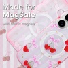 image:imageSonix x Sanrio Case for iPhone 12  iPhone 12 Pro  Compatible with MagSafe  10ft Drop Tested  Tuxedo BobaCoquette Cherries