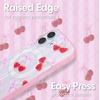 image:imageSonix x Sanrio Case for iPhone 12  iPhone 12 Pro  Compatible with MagSafe  10ft Drop Tested  Tuxedo BobaCoquette Cherries