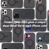 image:imageSonix x Sanrio Case for iPhone 12  iPhone 12 Pro  Compatible with MagSafe  10ft Drop Tested  Tuxedo BobaFrosted Matte Black