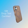 image:imageSonix x Sanrio Case for iPhone 12  iPhone 12 Pro  Compatible with MagSafe  10ft Drop Tested  Tuxedo BobaFrosted Matte Brown