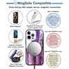image:imageSonix x Sanrio Case for iPhone 12  iPhone 12 Pro  Compatible with MagSafe  10ft Drop Tested  Tuxedo BobaGlitter  Purple Rain MS