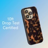 image:imageSonix x Sanrio Case for iPhone 12  iPhone 12 Pro  Compatible with MagSafe  10ft Drop Tested  Tuxedo BobaMarble  Brown Tort