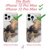 image:imageSonix x Sanrio Case for iPhone 12  iPhone 12 Pro  Compatible with MagSafe  10ft Drop Tested  Tuxedo BobaMarble  Nebula