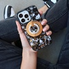 image:imageSonix x Sanrio Case for iPhone 12  iPhone 12 Pro  Compatible with MagSafe  10ft Drop Tested  Tuxedo BobaMarble  Nebula Tort