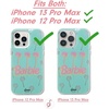 image:imageSonix x Sanrio Case for iPhone 12  iPhone 12 Pro  Compatible with MagSafe  10ft Drop Tested  Tuxedo BobaPalm Paradise Barbie