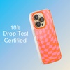 image:imageSonix x Sanrio Case for iPhone 12  iPhone 12 Pro  Compatible with MagSafe  10ft Drop Tested  Tuxedo BobaPinkOrange  Checkmate