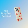 image:imageSonix x Sanrio Case for iPhone 12  iPhone 12 Pro  Compatible with MagSafe  10ft Drop Tested  Tuxedo BobaWild Strawberries